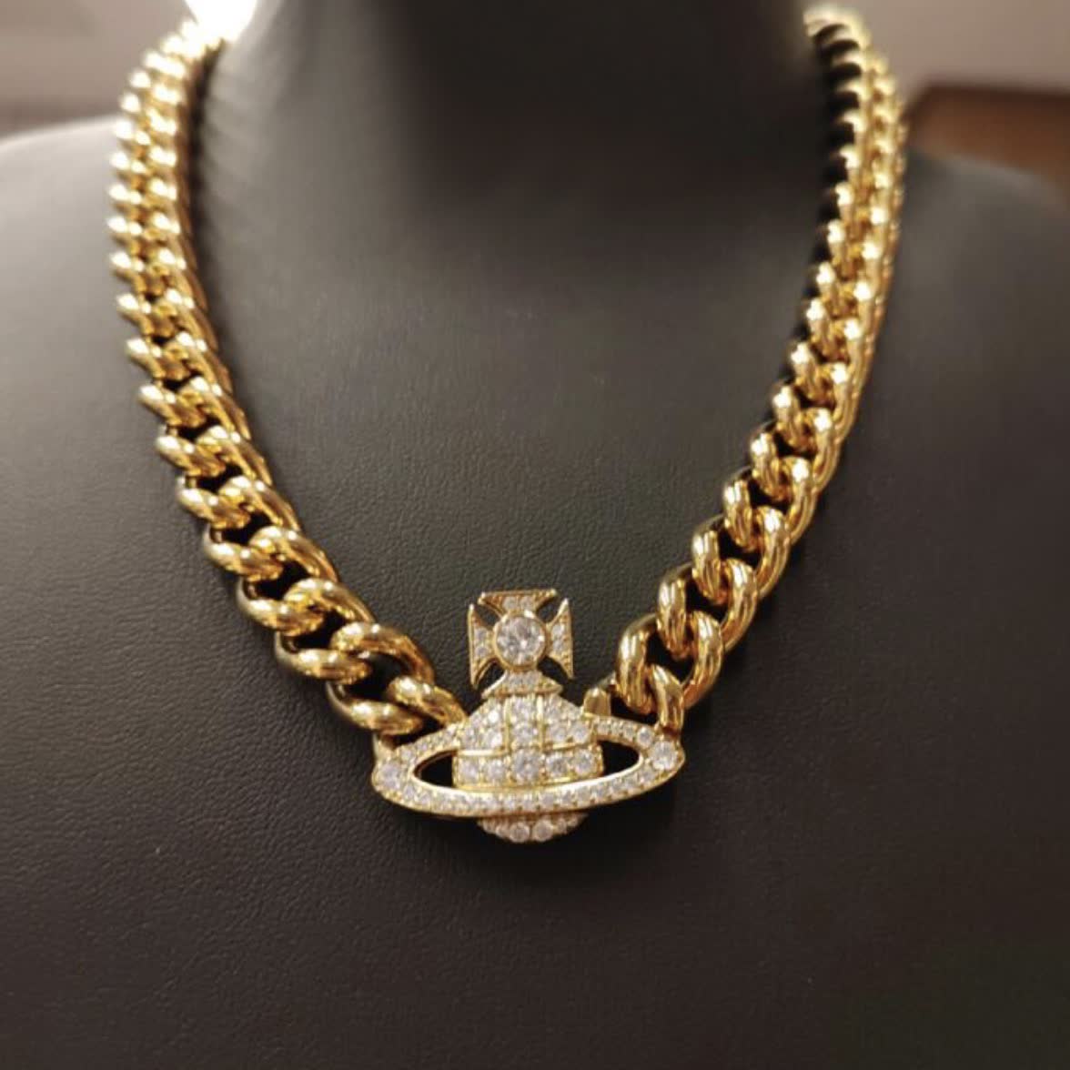 Vivienne Westwood Silver Chain Necklace